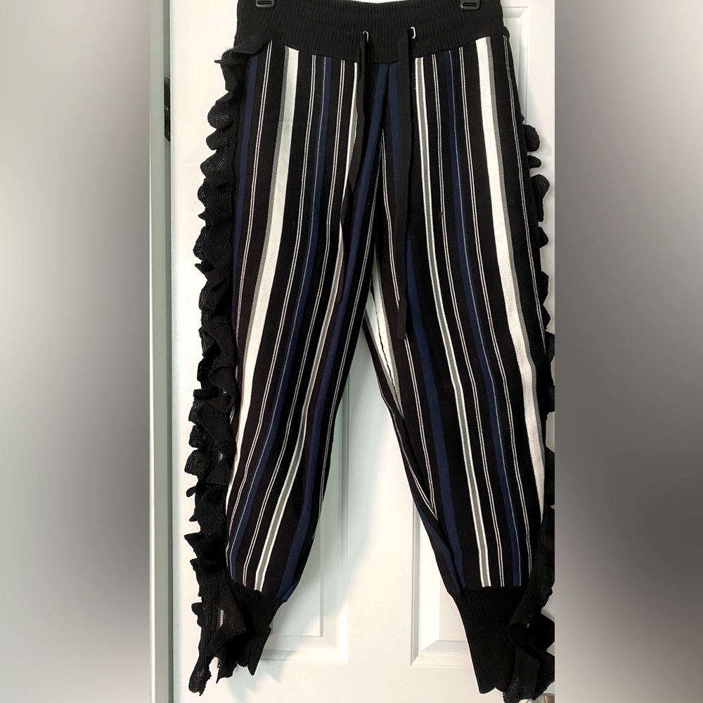 Phillip Lim striped knit jogger
